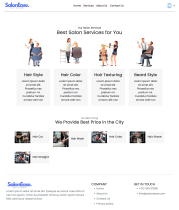 Salon Booking Application - MERN Stack Screenshot 2
