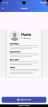 Resume Builder App Flutter UI Screenshot 17